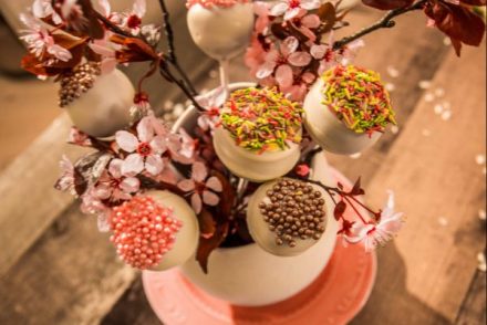 Cake Pops bouquet di primavera