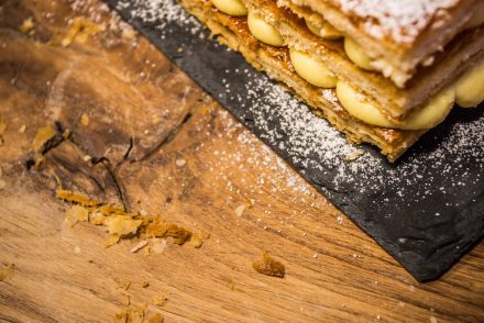 Millefoglie alla crema mousseline