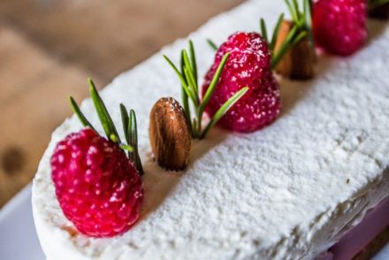 Rosemary, rhubarb's french elegance