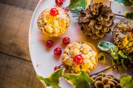 Redcurrants mini-pies