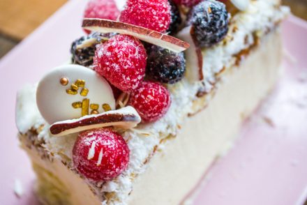 Semifreddo al cocco e lime senza glutine