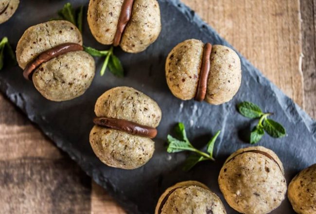 Baci di dama or Piedmont lady's kisses