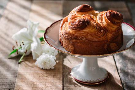 Brioche francese sfogliata al burro