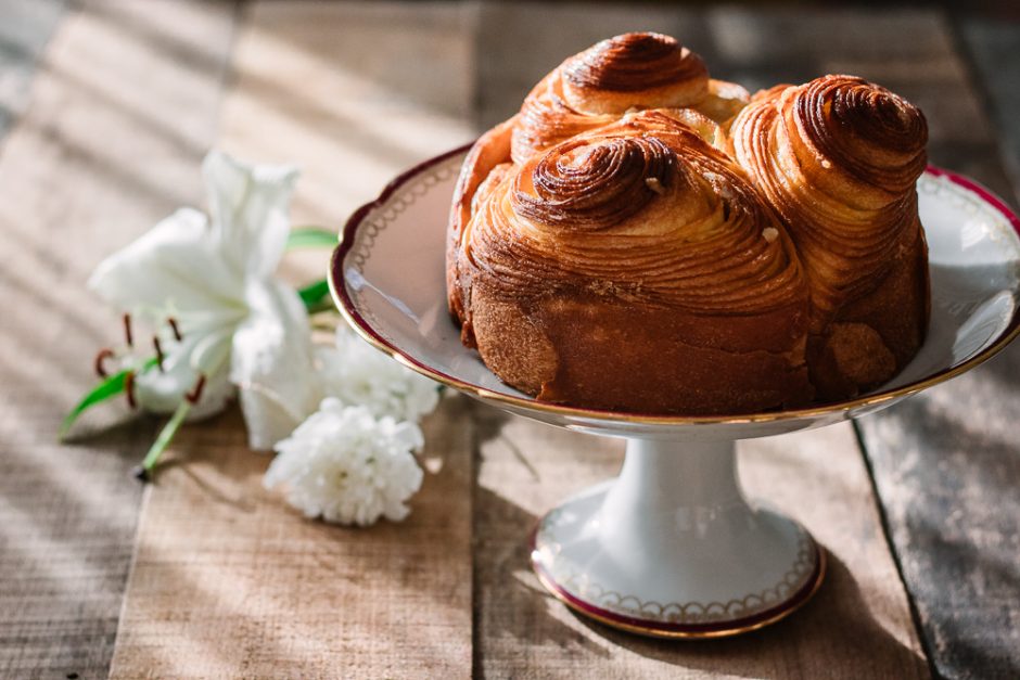 Brioche francese sfogliata al burro