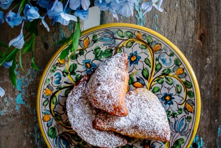 Cassatelle palermitante alla ricotta e cioccolato
