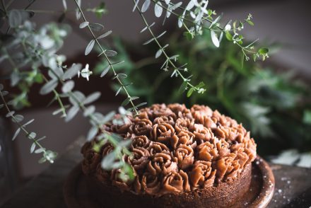 Torta di castagne, ricotta e cioccolato