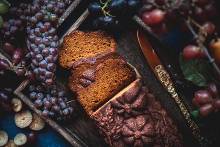 Torta alla zucca e spezie con sciroppo al lime in stampo Nordic Ware