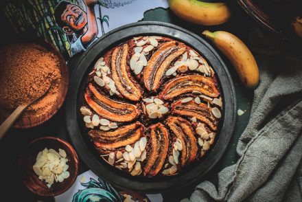 torta alle banane glutenfree e vegana