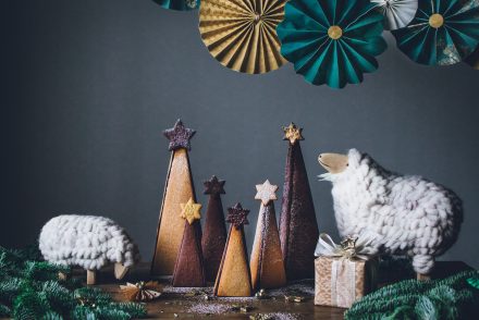 Come fare degli Alberelli di Natale in pan di zenzero