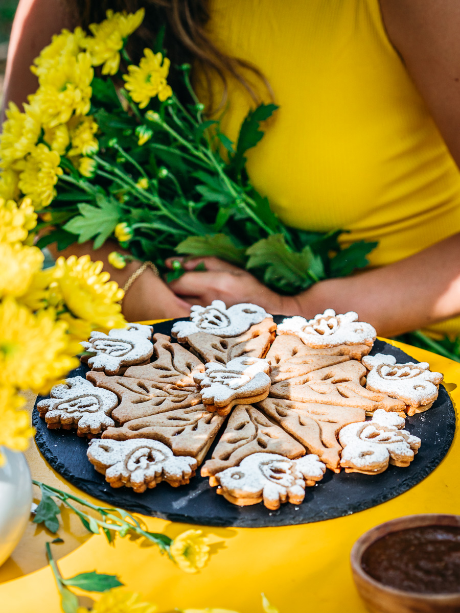 biscrostata ai fichi con frolla alla farina VitaMill®, dolce settembrino rustico e scenografico